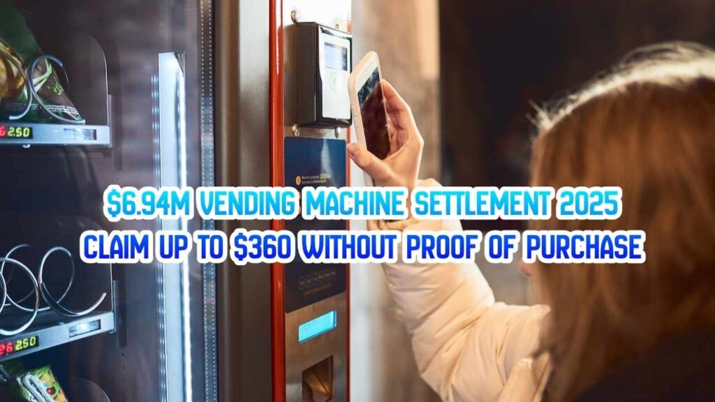 $6.94M Vending Machine Settlement 2025