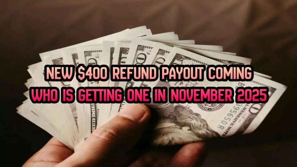 New $400 Refund Payout Coming
