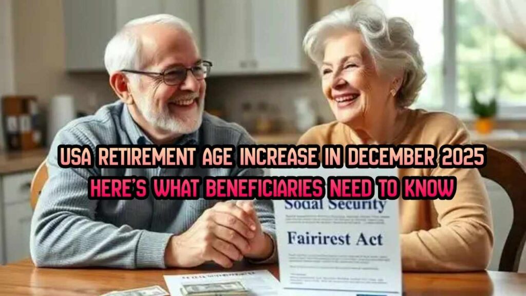 USA Retirement Age Increase in December 2025