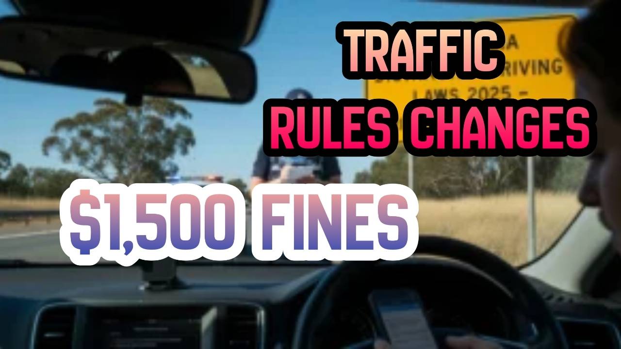 Australia New Traffic Rules 2025